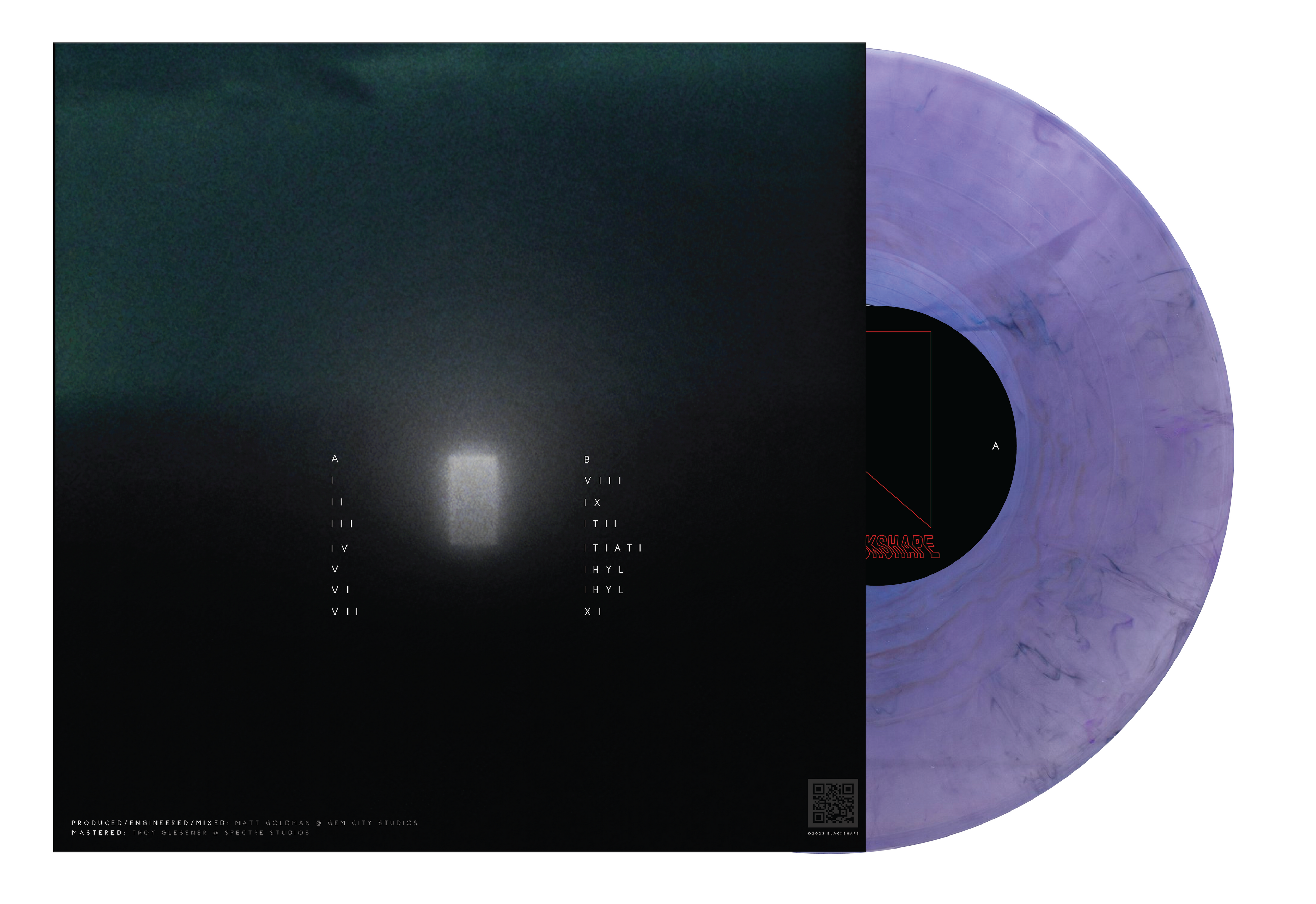 SELF-TITLED ALBUM - VINYL - BLACKSHAPE