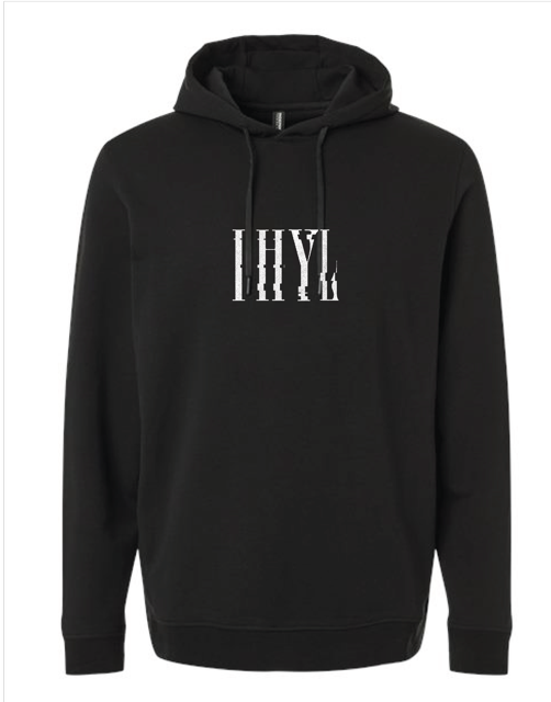 "I HOPE YOU LIVE / IHYL" HOODIE - BLACKSHAPE