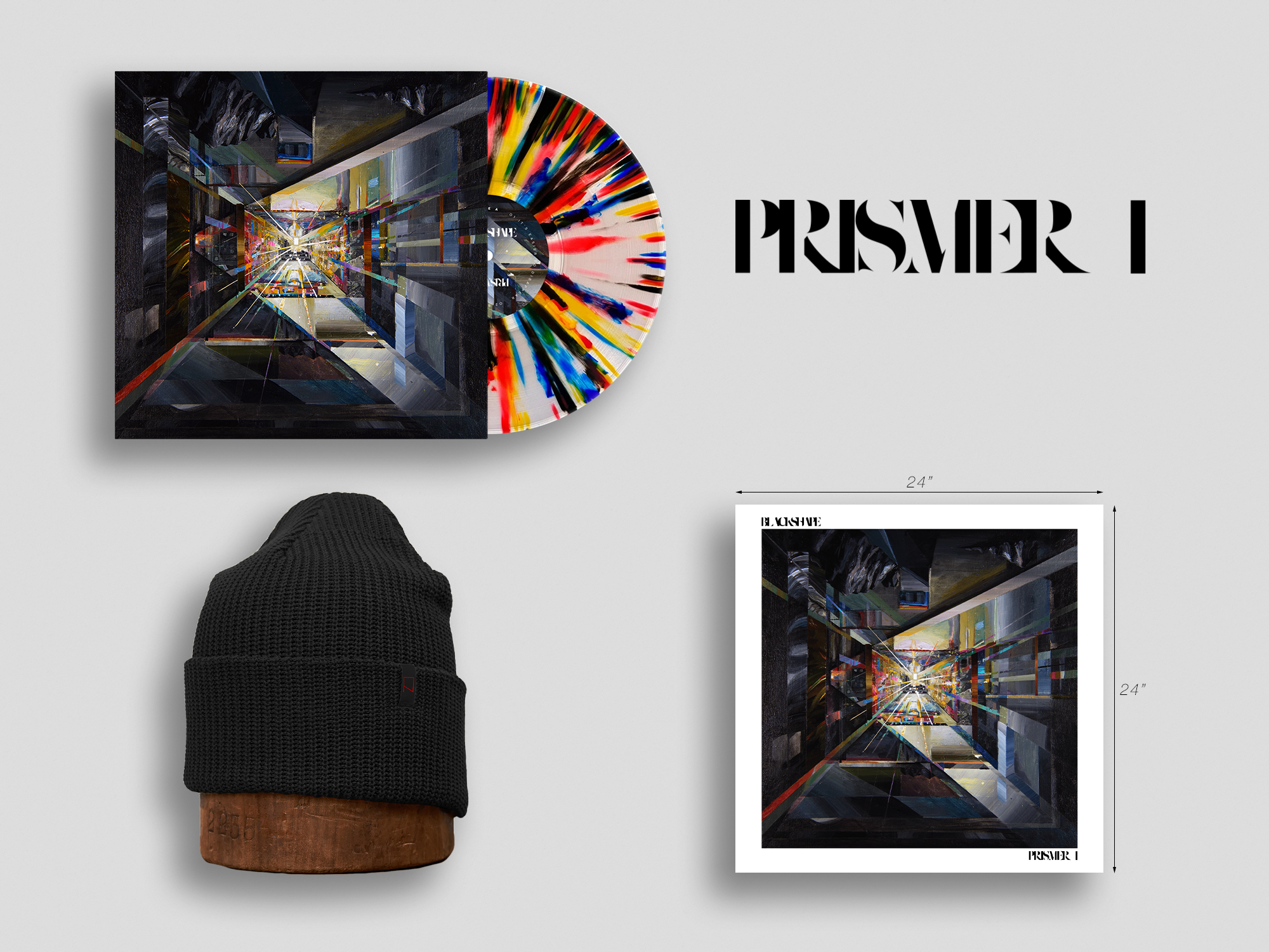 SIGNED + NUMBERED PRISMER I PREMIUM BUNDLE (INFINITY SPLATTER VINYL+POSTER+WATCHCAP)